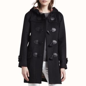 Burberry Finsdale Black Classic Double-Face Toggle Duffle Coat 6